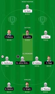 Dream11 Team for VTU-MU Pleven vs Indo-Bulgarian - ECS Bulgaria 2022.